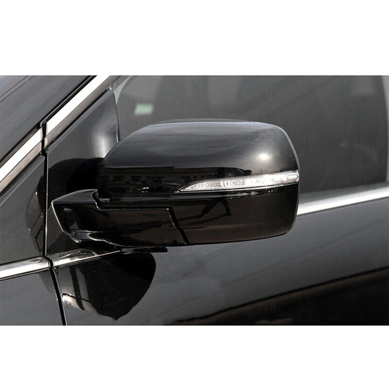 For Ford Edge 2015-2021 Left Right Rearview Mirror Cover Housing Clip-on Side Door Wing Mirror Cap Replacement Car Accessories
