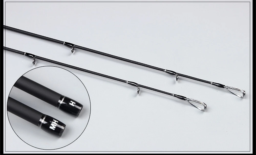 MH H 2 Rod Tips,Super Hard Carbon Fiber Lure Rod,2.7m 3m,Spinning / Casting,Distance Throwing,Carp Trout Predator Fishing Rod