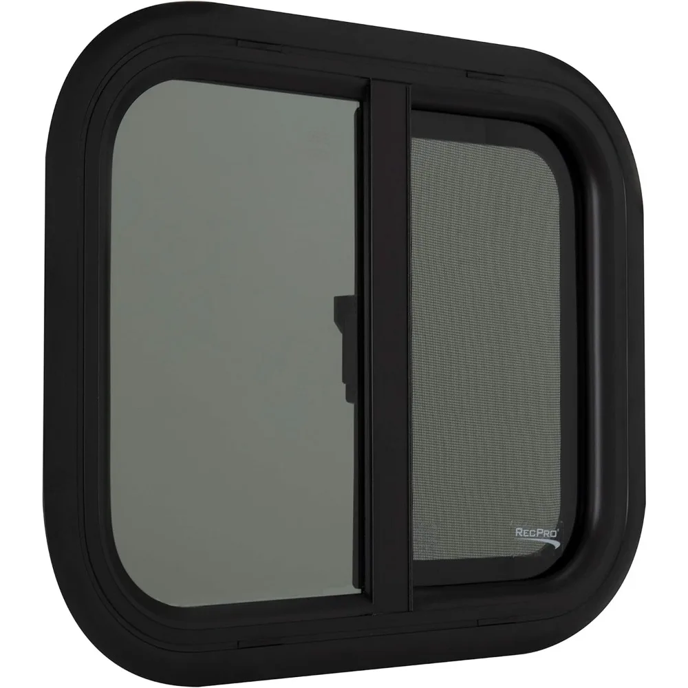 استبدال نافذة RV ذات الشريحة الأفقية على شكل دمعة، 18 وات × 15 ساعة، اختياري 1.5 حافة (نافذة واحدة) #1