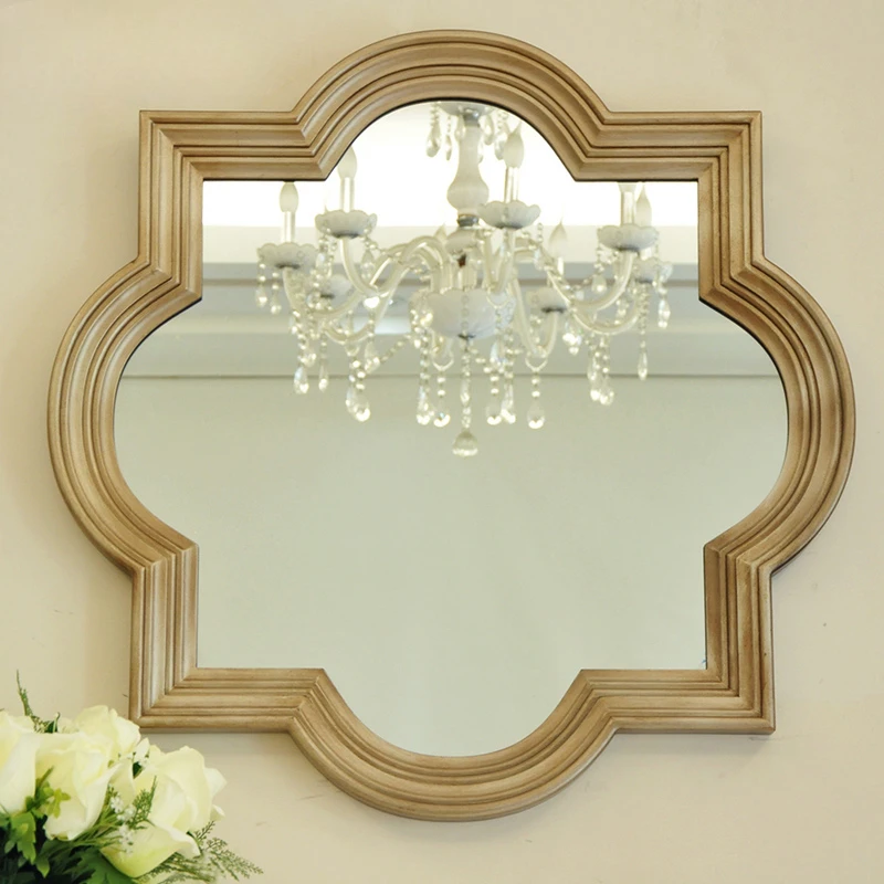 Shi Meng Yuan r porch decorative  bathroom mirror Neoclassical wall hanging M1374