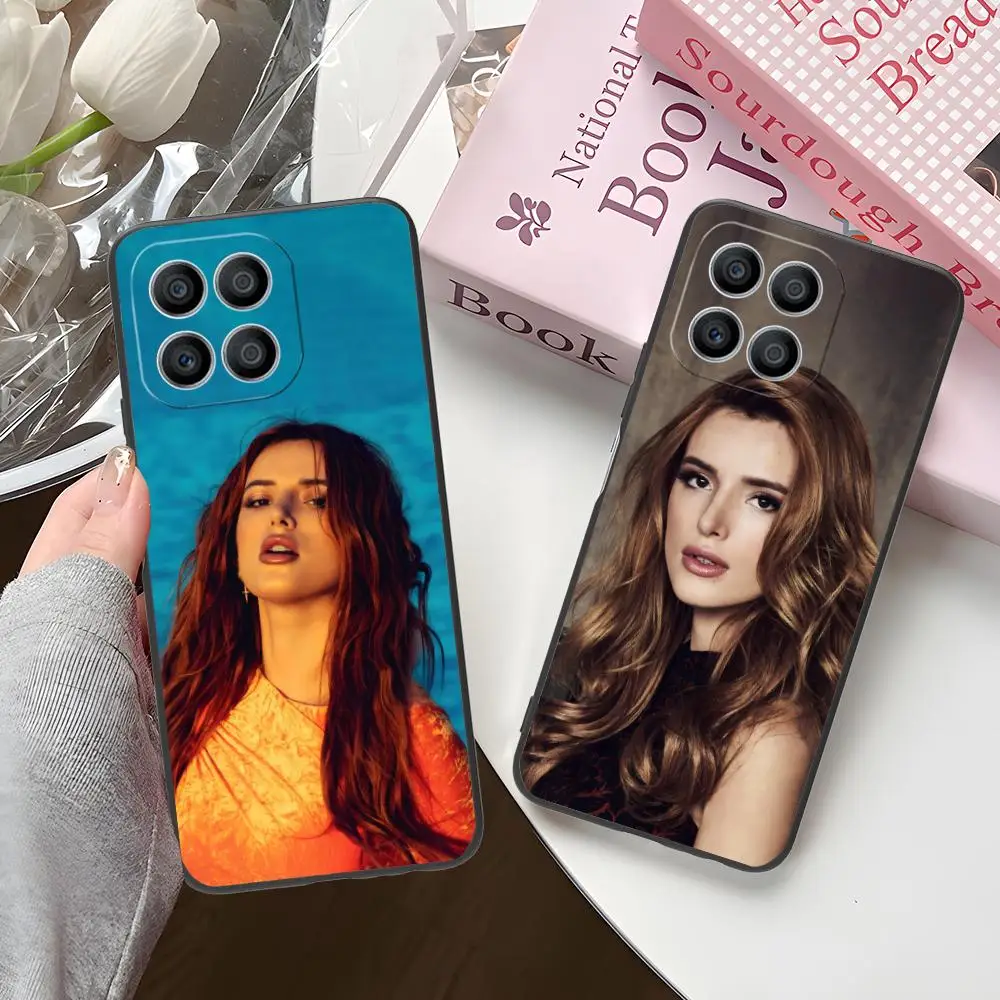 Чехол для телефона Bella Thorne для Honor 90 80 70 60 50 30 20 10 9 8 7 Pro S SE Lite 5G, мягкий, из ТПУ, ударопрочный.