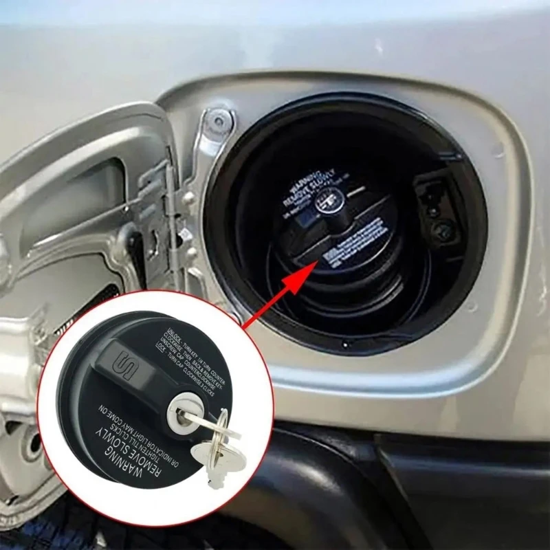 Auto Accessories Lockable Caps with Keys Locking Gas Cover