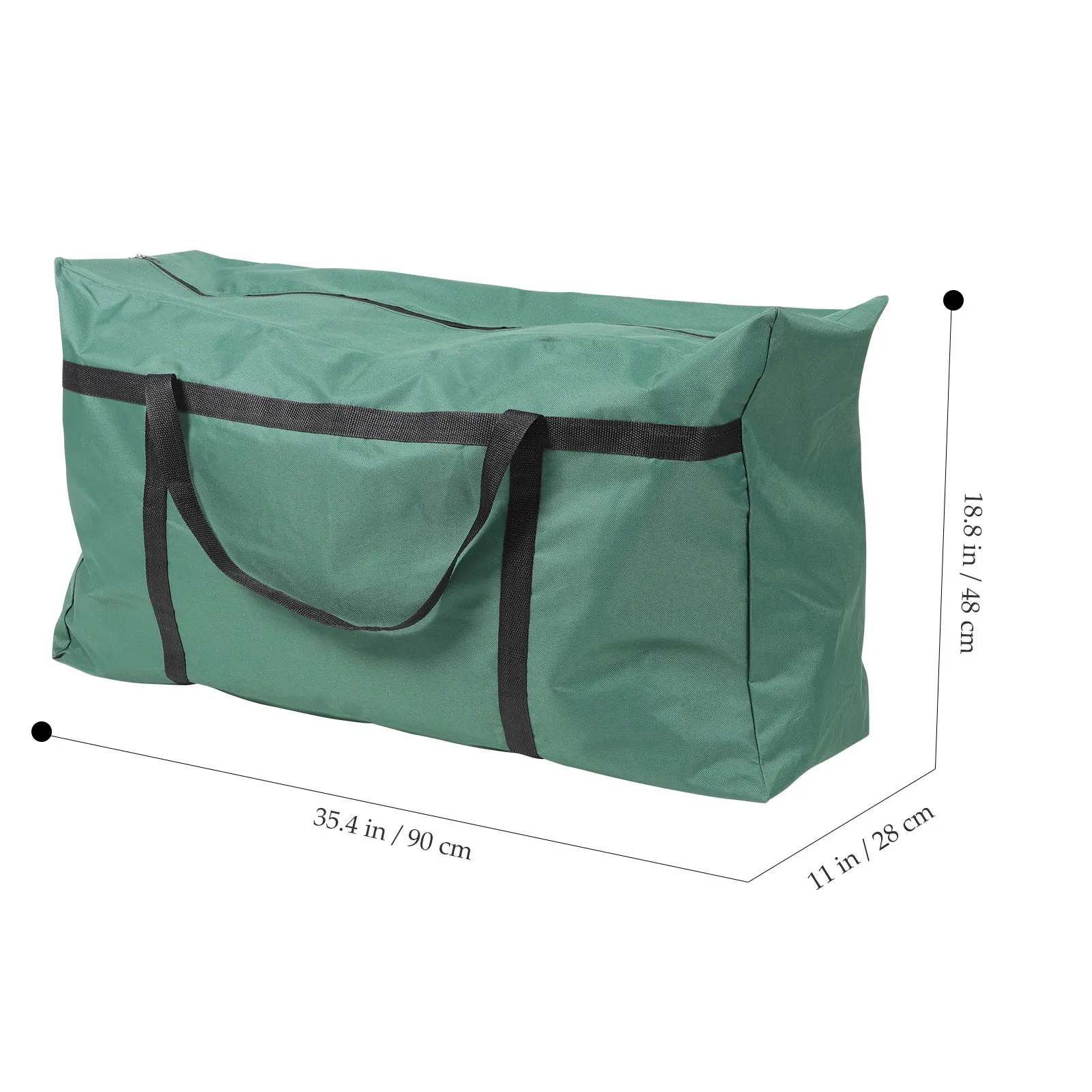 Large Capacity Moving Bag Oxford Cloth Heavy Duty Storage Bag for Travel Camping Clothes Organizer Quilt Comforter Storage view 6