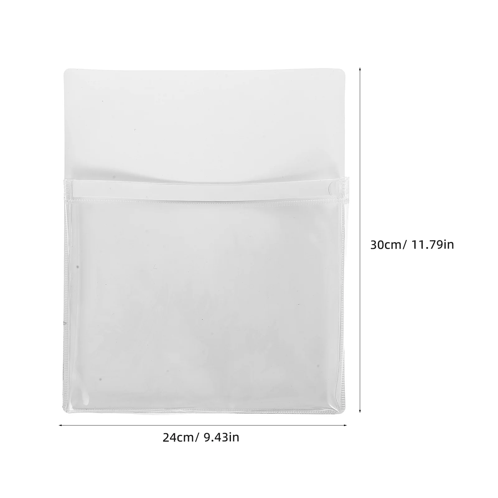 Borsa per documenti magnetica Organizzatore per frigorifero compatto bianco Portapenne per lavagna Scatola portaoggetti per frigorifero Home Office