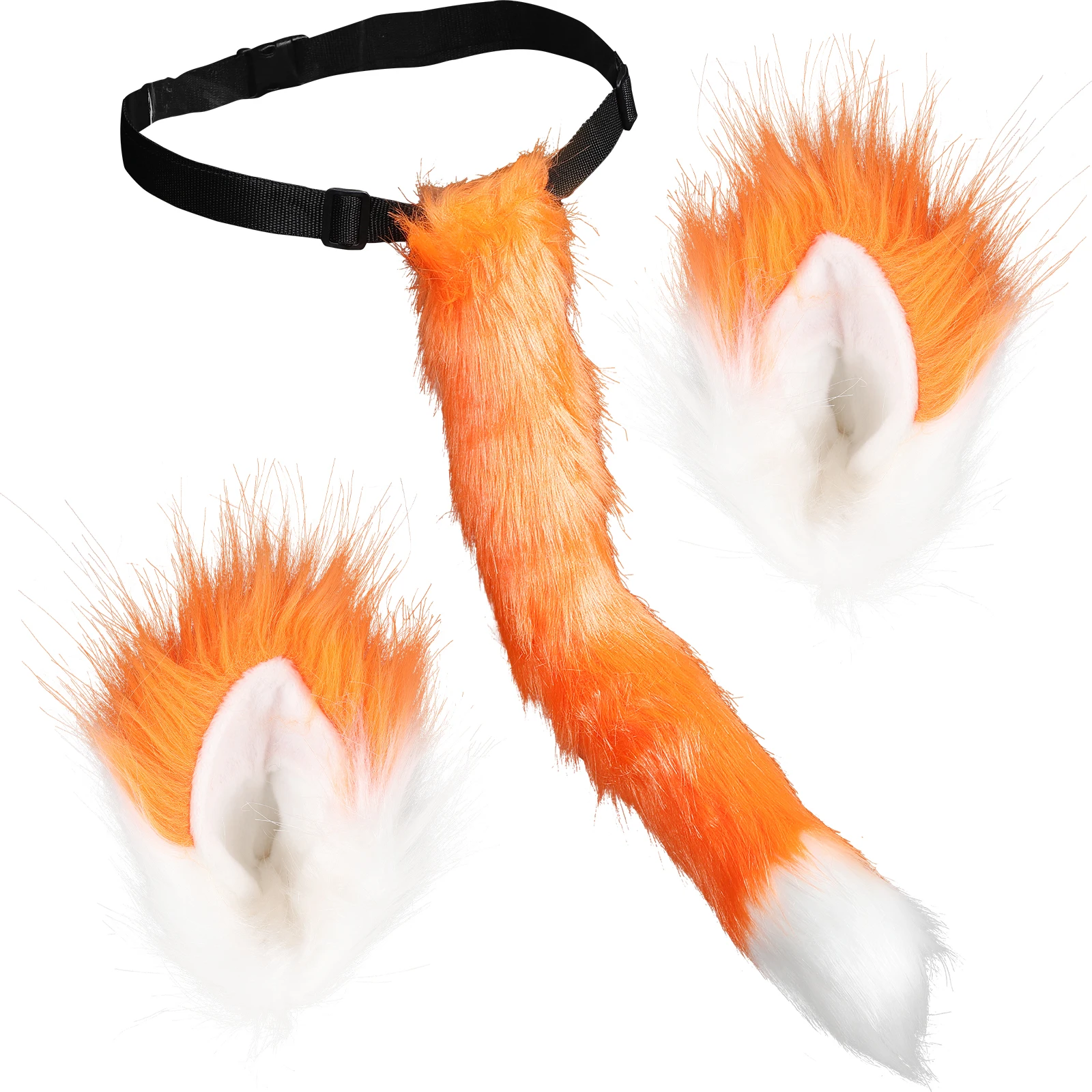 

1Set Animals Ear Headband Tail Decor Cosplay Accessories Foxes Costumes Props Party Decoration Carnival