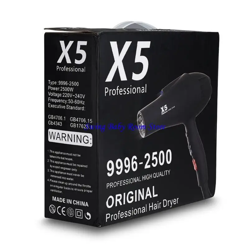 

K1AD Professional 2500 Вт ионно -салон -фен Профессиональный феном легкий вес легкий