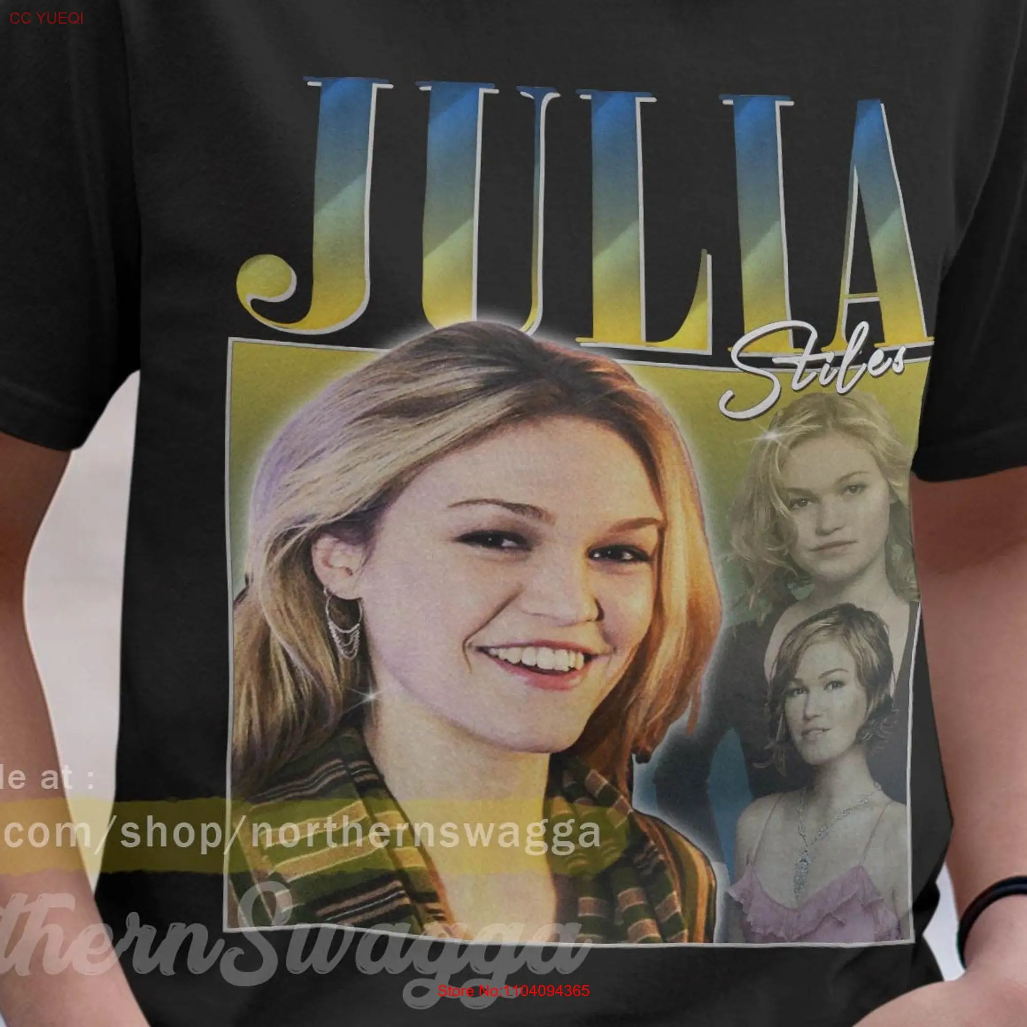 Julia stiles shirt design retro style cool fan art t 90s poster 223 tee long or short sleeves