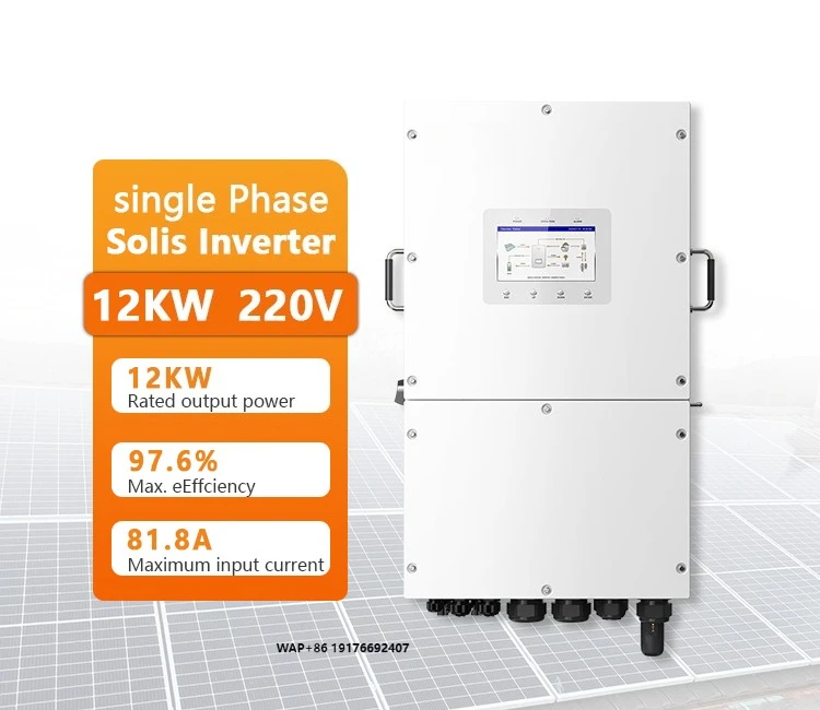 In Stock Solis Hybrid Solar Inverter S6-EH1P12K03-NV-YD-L Single Phase 12kw Low Voltage Energy Storage Inverters