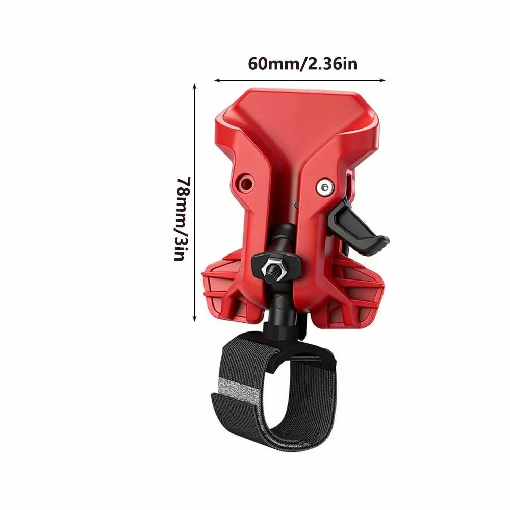 Self-locking Drill Holder Belt Clip Quick Release Anti Slip Tool Waist Hanger Double-lock High-hardness Drill Belt Clamp