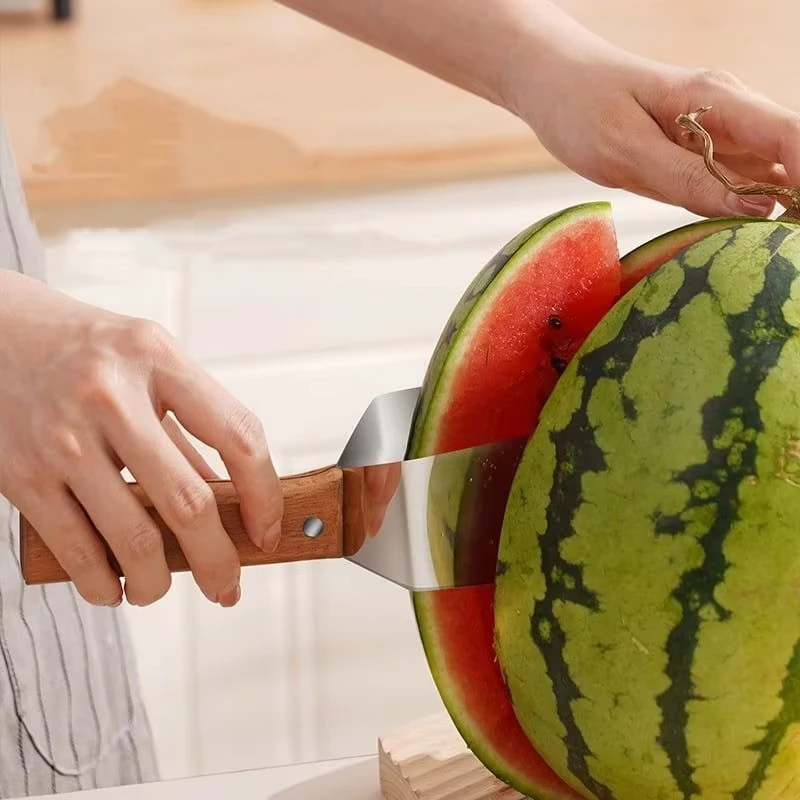Stainless Steel Windmill Watermelon Cutter Artifact Salad Fruit Slicer Cutter Tool Triangle Slicer Kitchen Accessories Gadgets