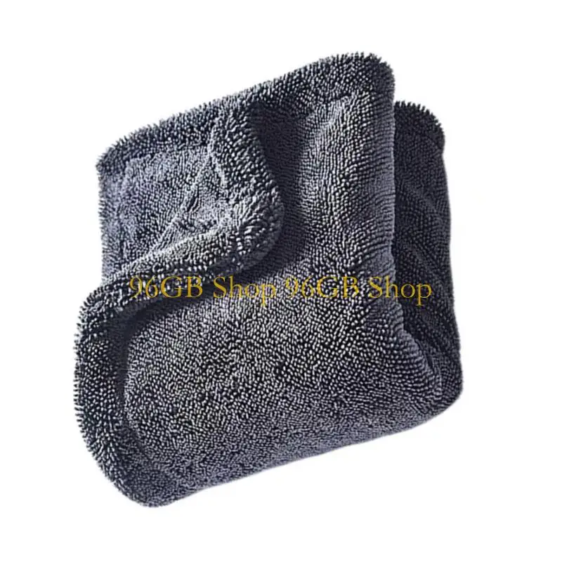 

96GB Upgrades Microfiber Auto Cares Towel Lint Frees Double Layered Automotive Towel Plush Car Drying Towel for Auto Detailing