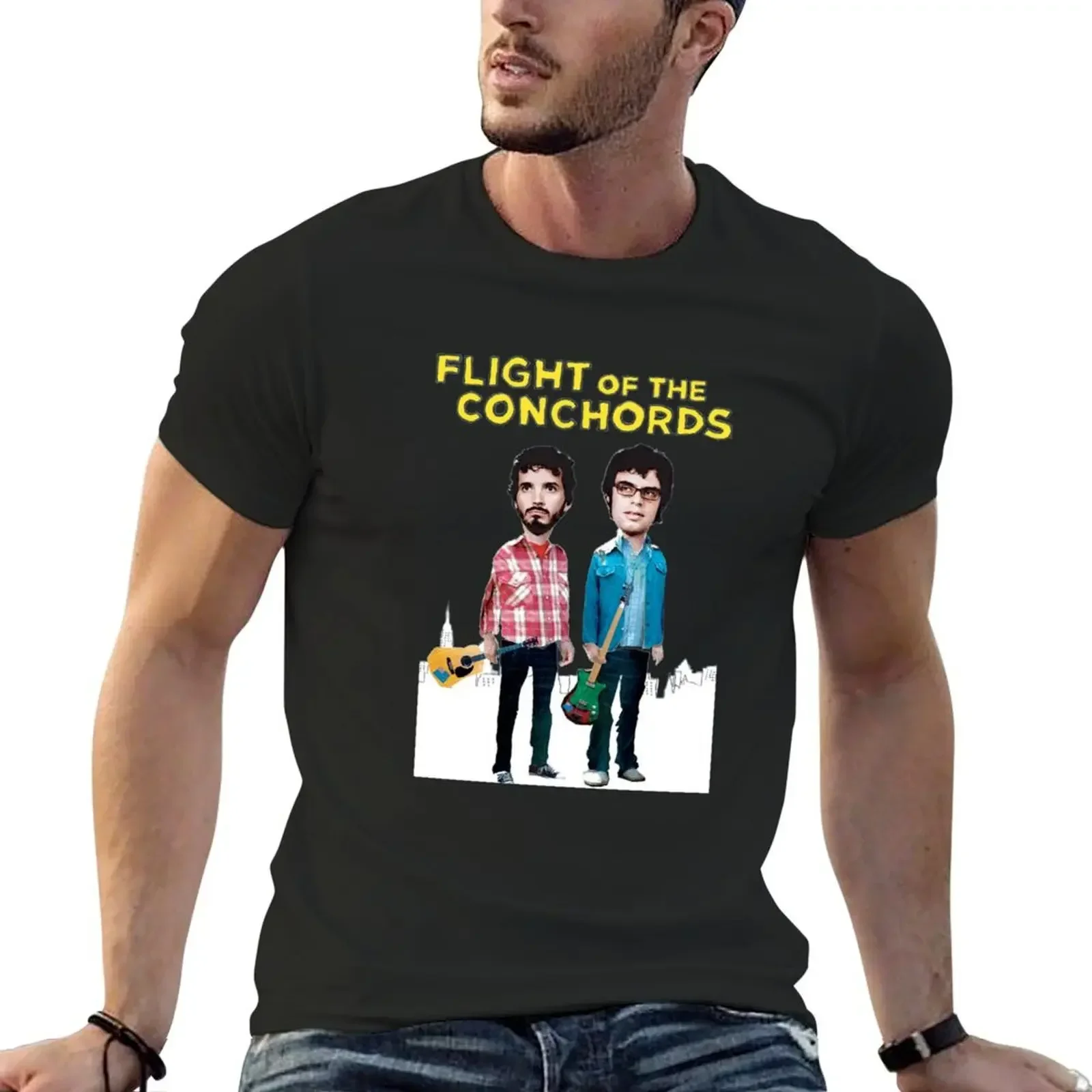 Flight Of The Conchords Essential T-Shirt graphic tee shirt anime t shirts summer clothes T-shirts for men cotton