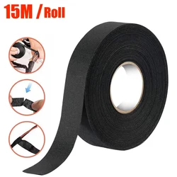 15 Meter Heat-resistant Flame Retardant Tape Coroplast Adhesive Cloth Tape For Car Cable Harness Wiring Loom Protection