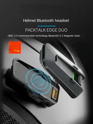 Kask motocyklowy JBL Zestaw słuchawkowy Bluetooth Packtalk Edge Kask pełnotwarzowy Wbudowana jazda