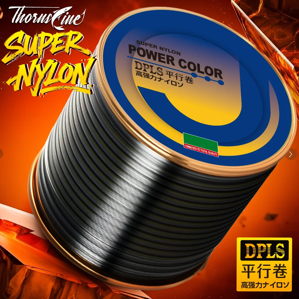 Thornsline 500 متر خيط صيد من النايلون الملون قوي مقاوم للتآكل ذاكرة منخفضة صب طويل ناعم لصيد الأسماك في بحيرة نهر البحر #1