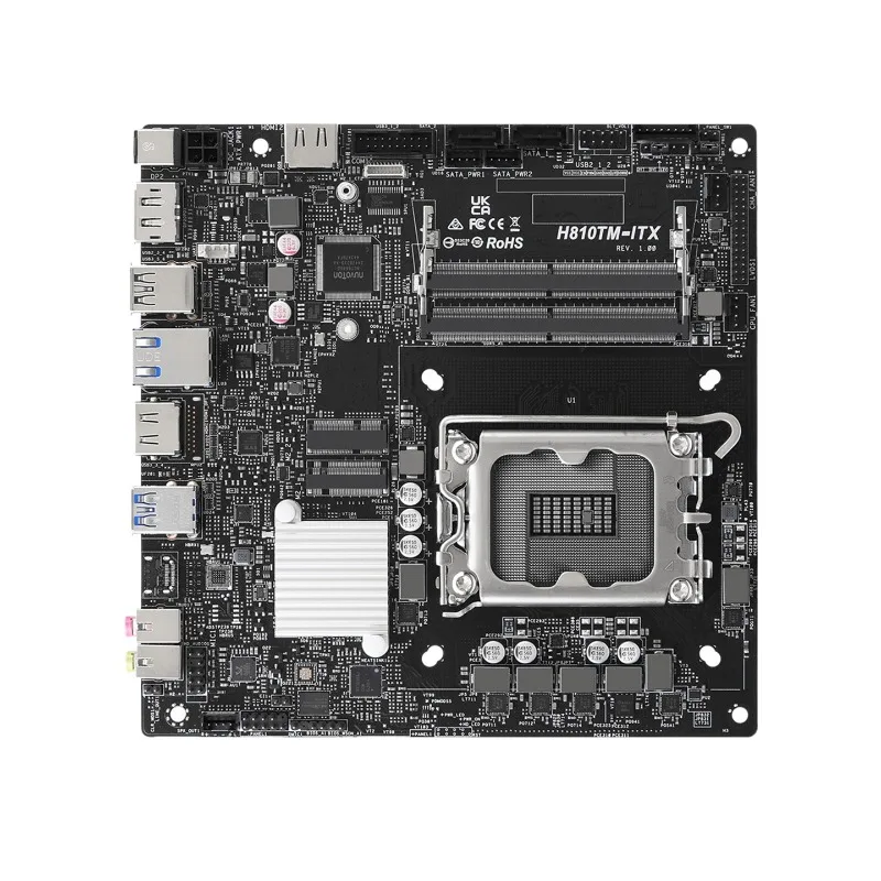 For H810TM-ITX Main Board Supports 15th Generation CPU