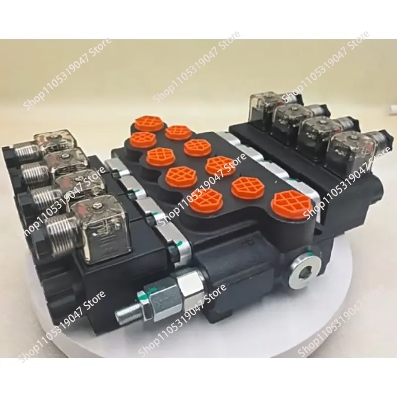 P40 solenoid control 40 liters quadruple hydraulic integral multi-way directional valve hydraulic valve distributor Z50 series