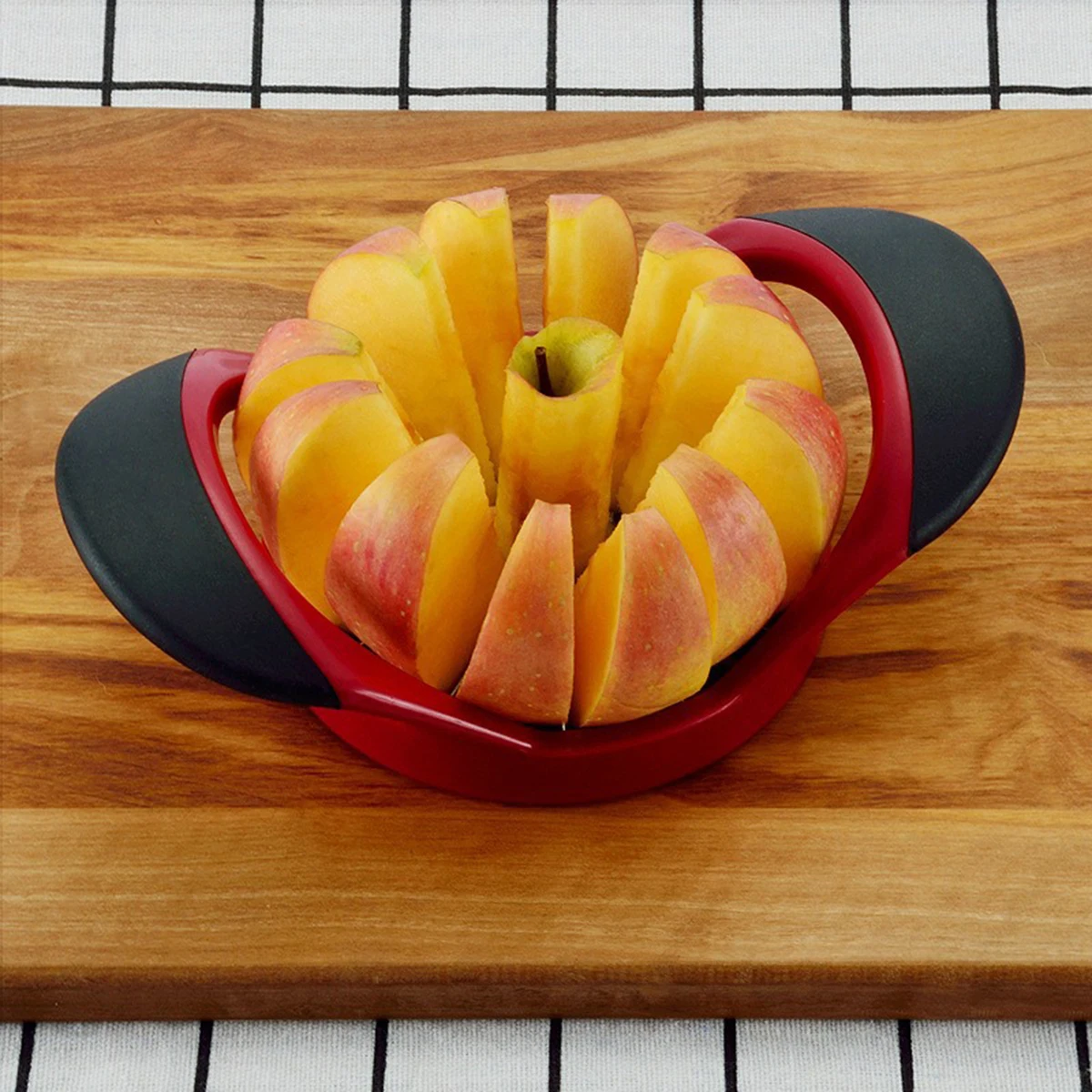 

2025 New Apple Slicer Upgraded Version 12/16-Blade Large Apple Corer Stainless Steel Ultra-Sharp Apple Cutter For Women