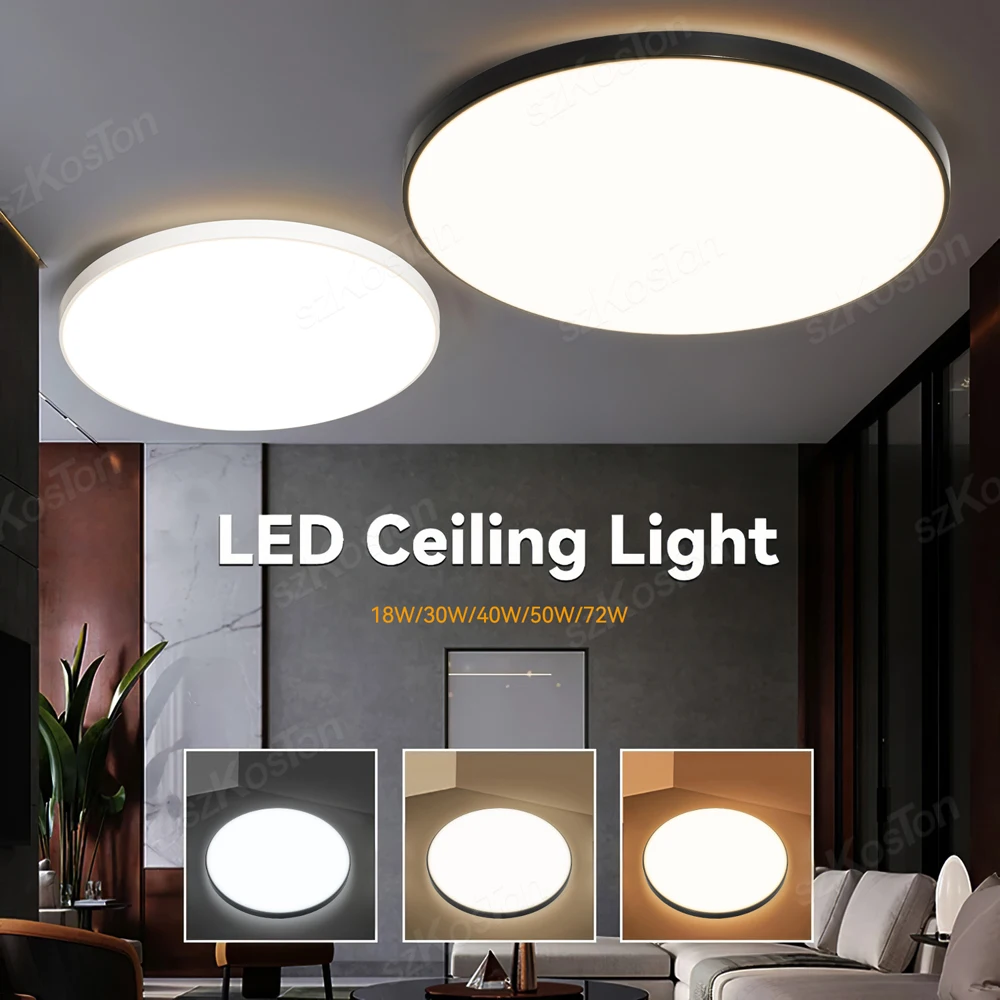 

14inch Ultra Thin LED Ceiling Lamp Room Decoration Home Indoor Lighting 220V Ring Ceilings Light for Kitchen Living Room Bedroom