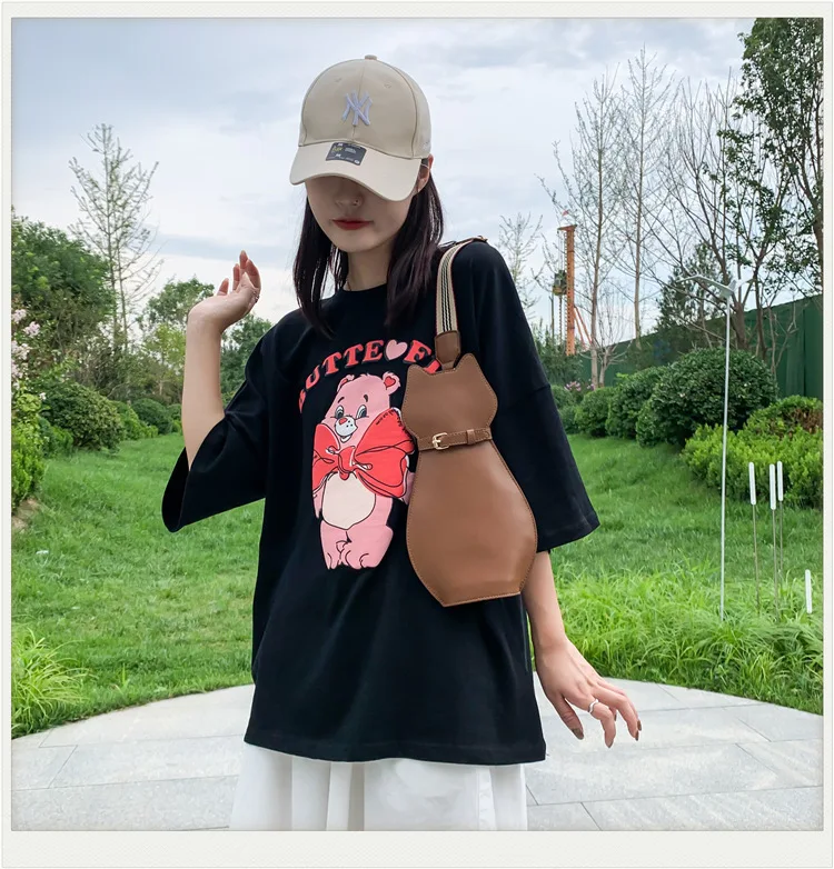 Fun Cartoon Cat Style Purses and Handbags for Women Novelty Handbag Girls Shoulder Crossbody Casual Female Clutch Designer Bag