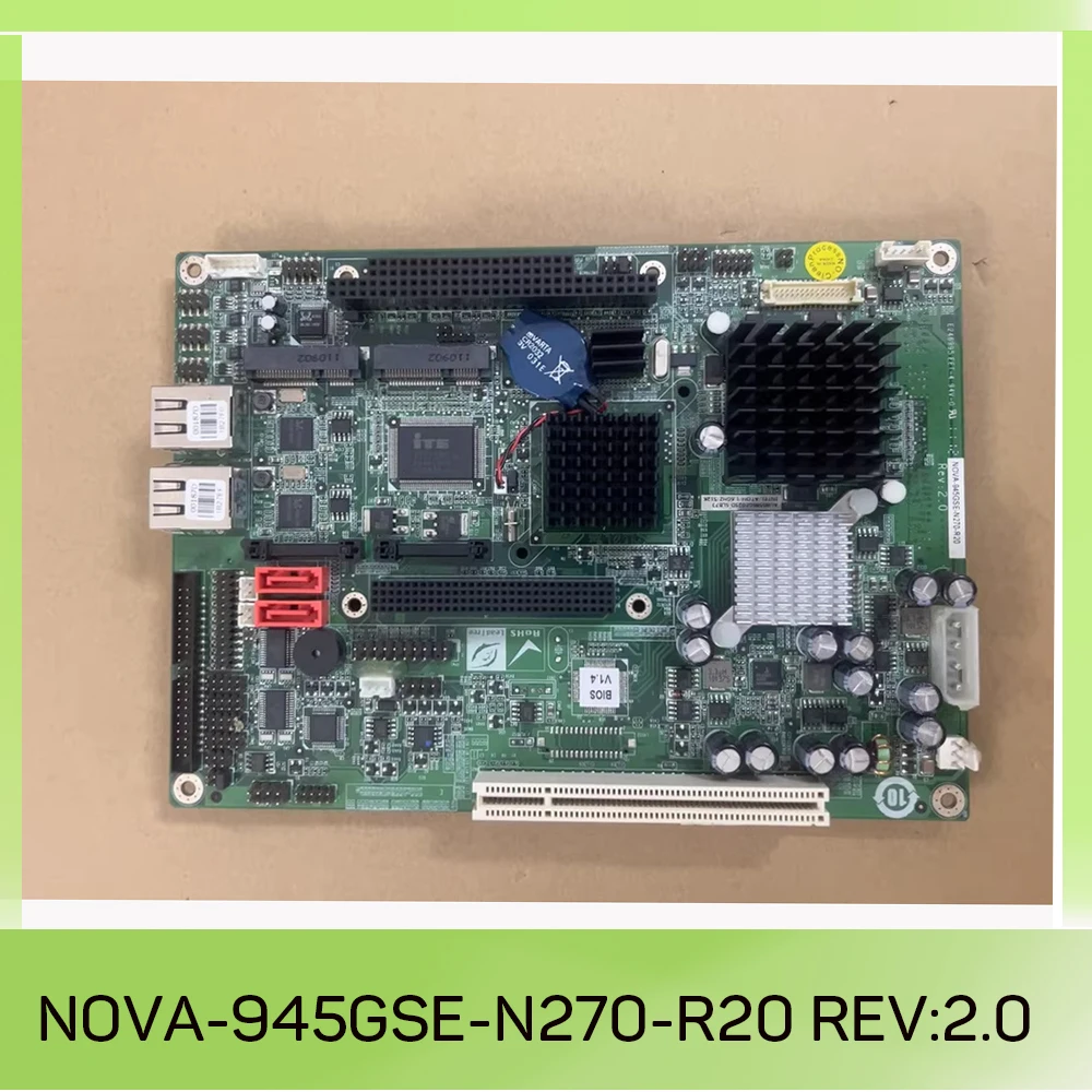 Para placa-mãe de computador industrial NOVA-945GSE-N270-R20 REV: 2.0