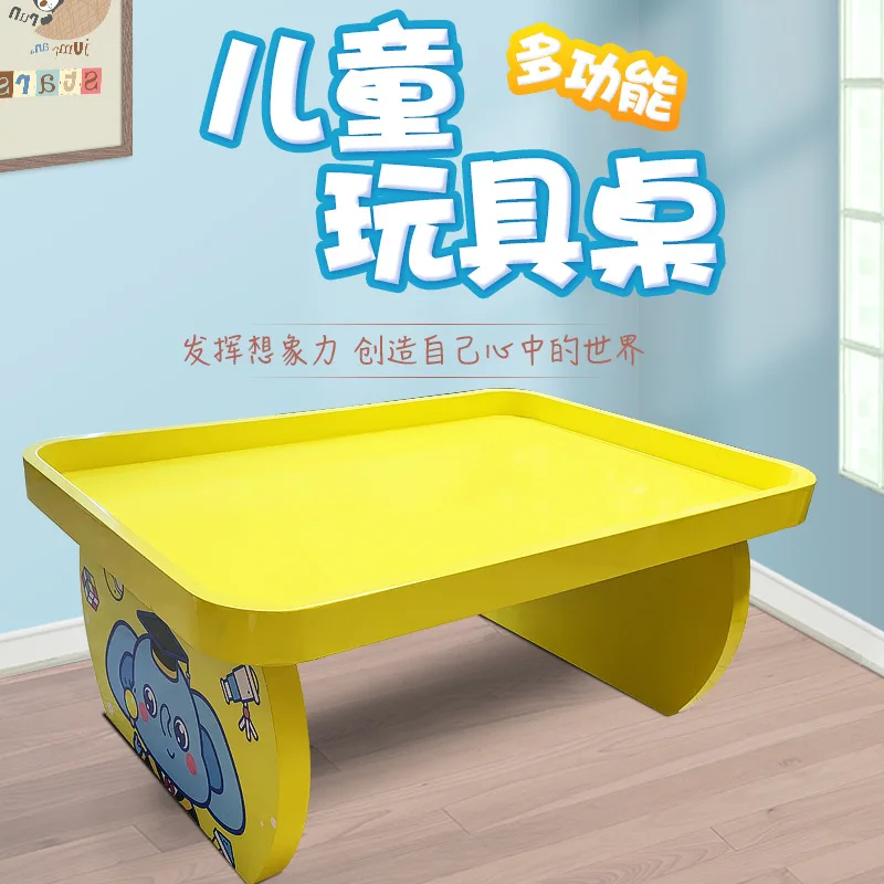 Flat multi-functional children's play table Space sand toy table Handmade experience table customizable