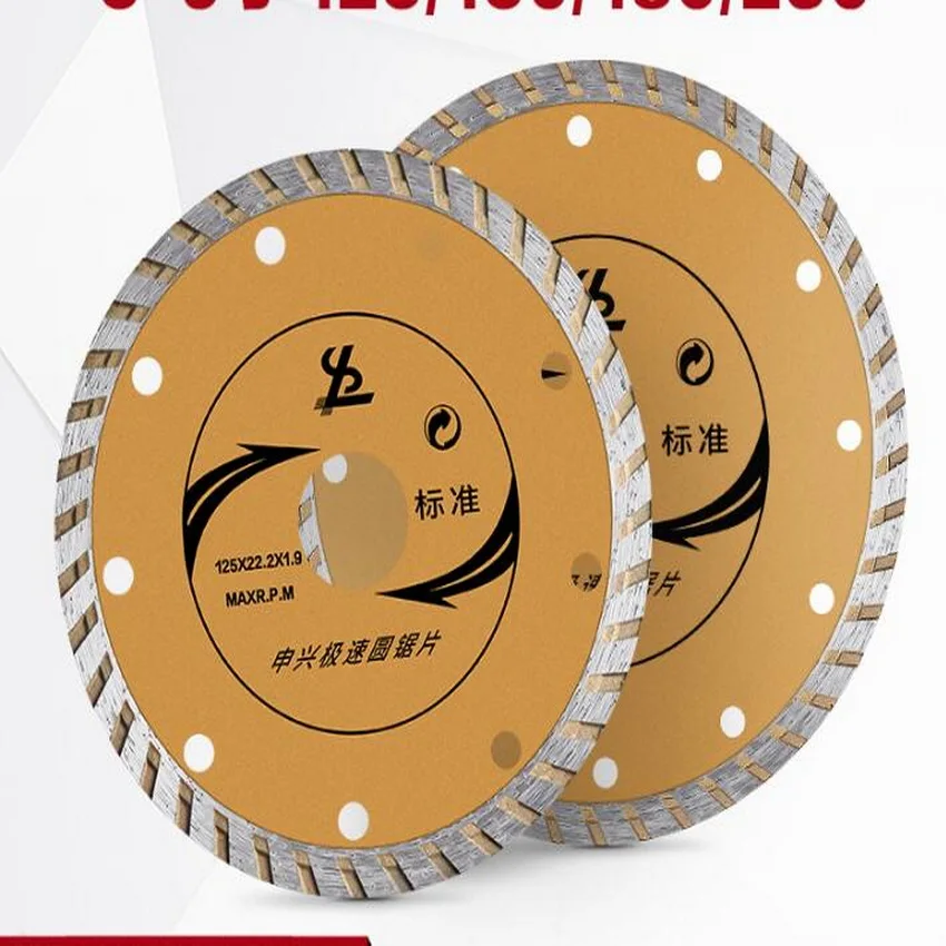 Cost Sale Of Wet Cutting 180/230mm*25.4*2.4*10mm Turbo Rim Segment Diamond Saw Blade For Marble/granite/concrete Wet Cutting