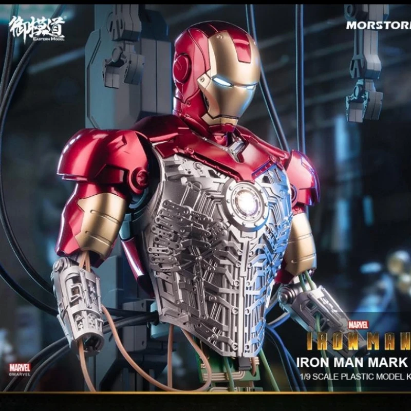 The Avengers Morstorm Eastern Model Iron Man Mark 3 Mk3 Anime Figurine Model Ironman Action Figure Statue Collection Toy Gift