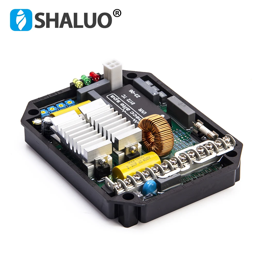 Mecc Alte Spa UVR6 AVR Automatic Voltage Regulator China Powerly Generator Stabilizer Alternator Single Three Phase Adjuster