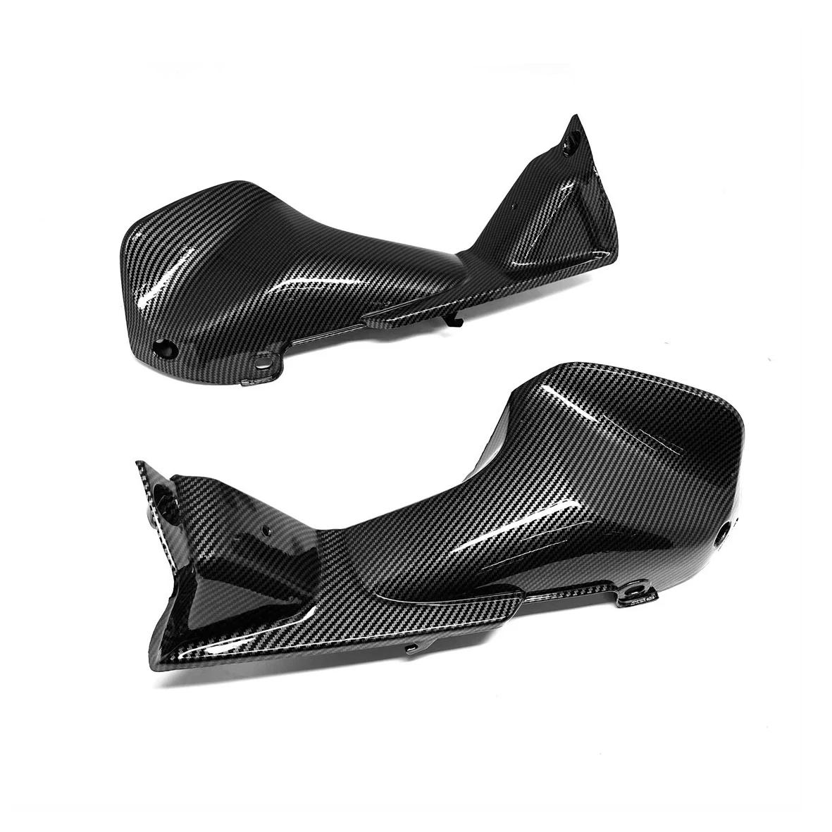 Front Dash Air Intake Vent Cover Panel Fairing For Honda CBR600F4i 2001-2006 CBR600 F4i 2002 2003 2004 2005 Carbon Fiber Look