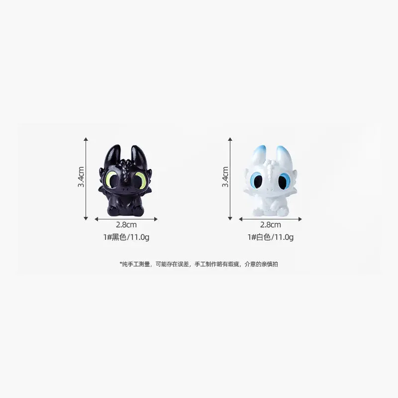 Hot Sale How To Train Your Dragon Toothless Night Fury Model Kit DIY Miniature Scene Cute Collectible Desktop Display Decor Gift