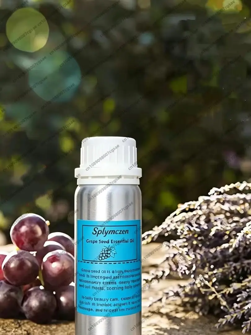 100% Reines Traubenkernöl Farblos Geruchlos Natürliches Trägeröl für Haut Haar Massage DIY Aromatherapie Körperpflege Rohstoff – Detail 1