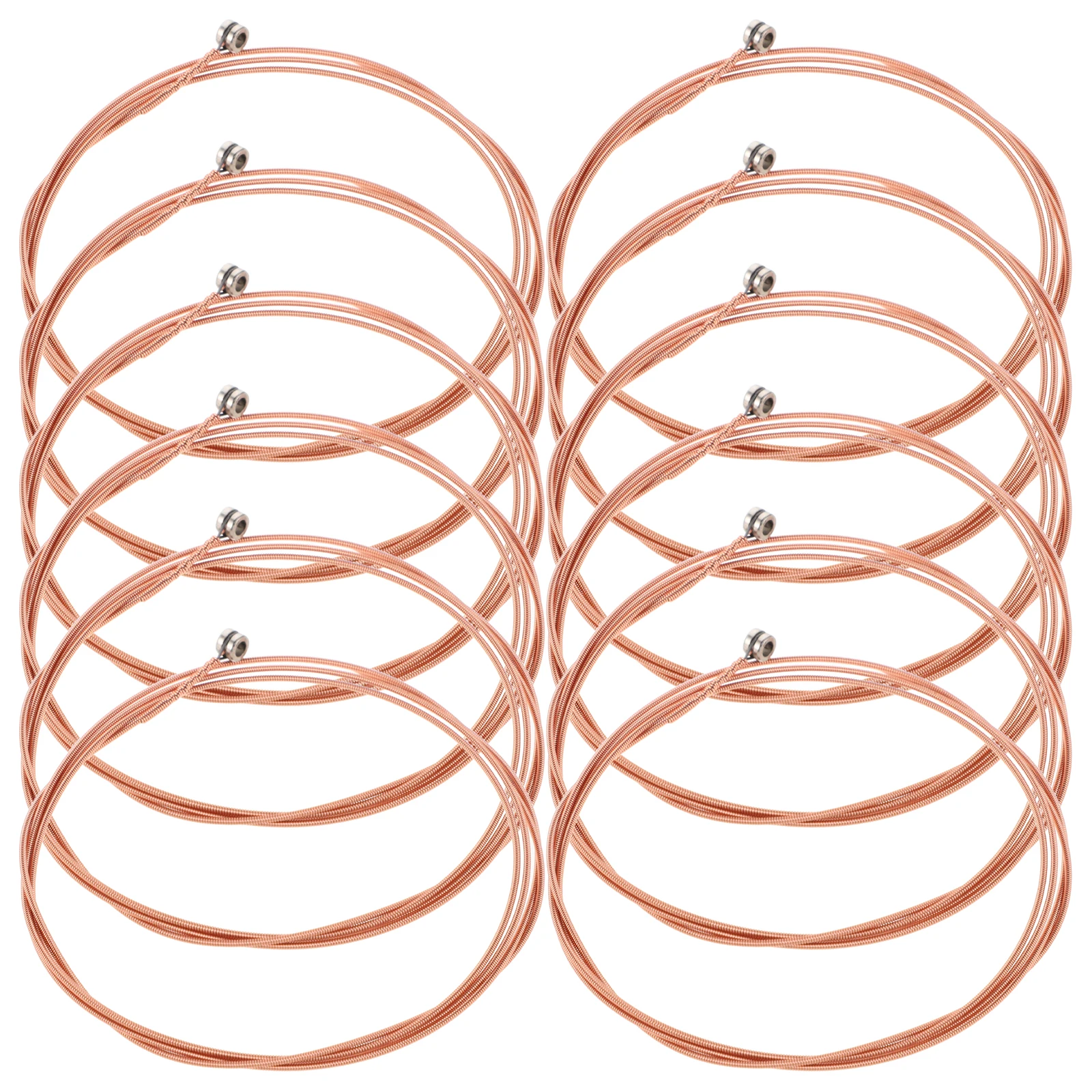 

12 Pcs Guitar String Acoustic Accessories Steel Replacement Play Instrument Replacements