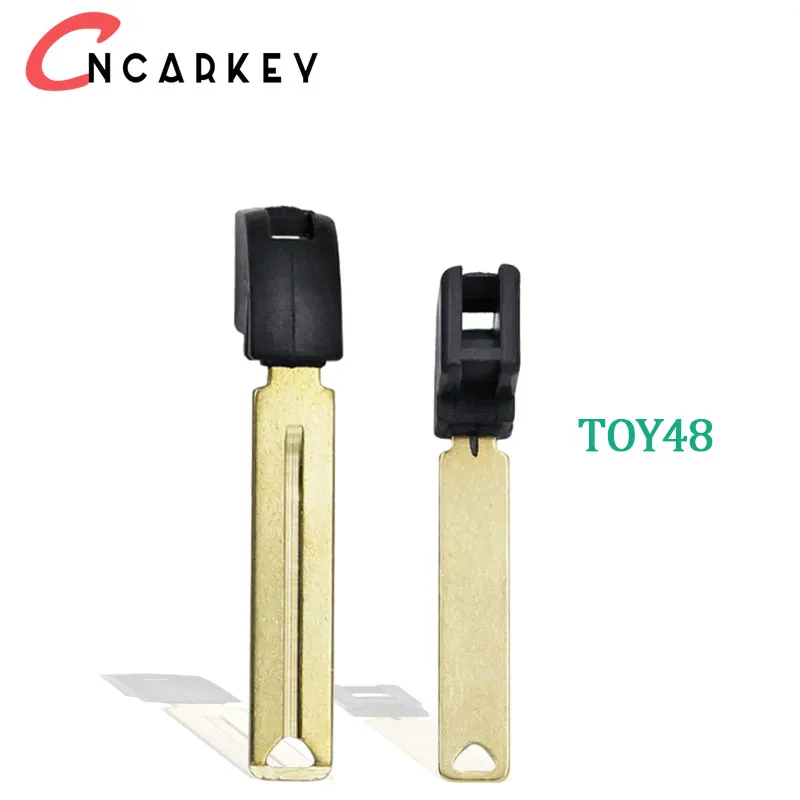 For Toyota Fortuner Highlander Hilux Camry Land Cruiser 10PCS/LOT TOY12/40 TOY48 Mechanic Key Blade Smart Remote Key Fob