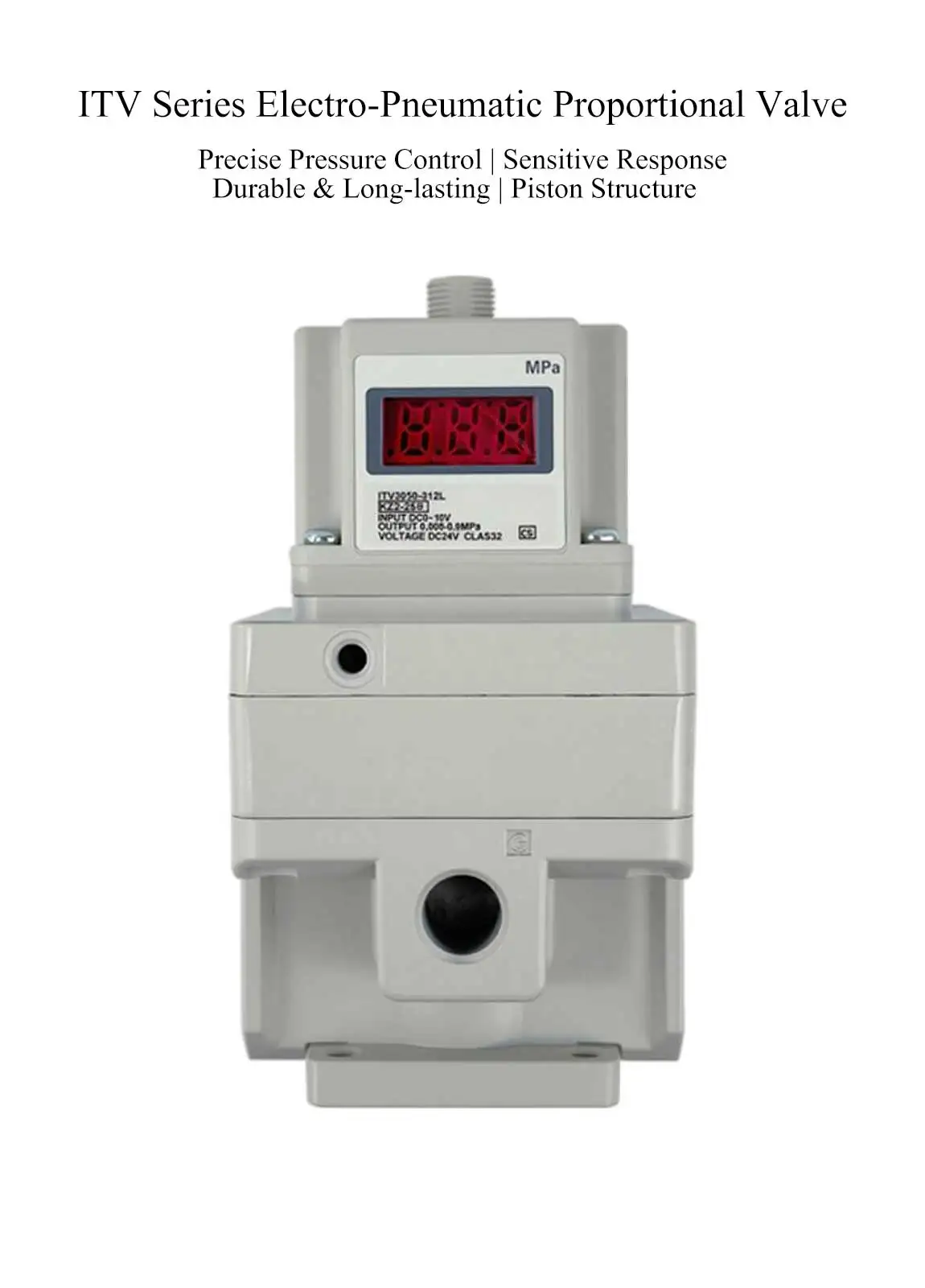 Elettrovalvola Regulator ITV Electro Pneumatic Proportional Valve ITV1010-312L ITV1030-312N ITV1050-312CS ITV2010-312S ITV3030-042L Pneumatica — dettaglio 1
