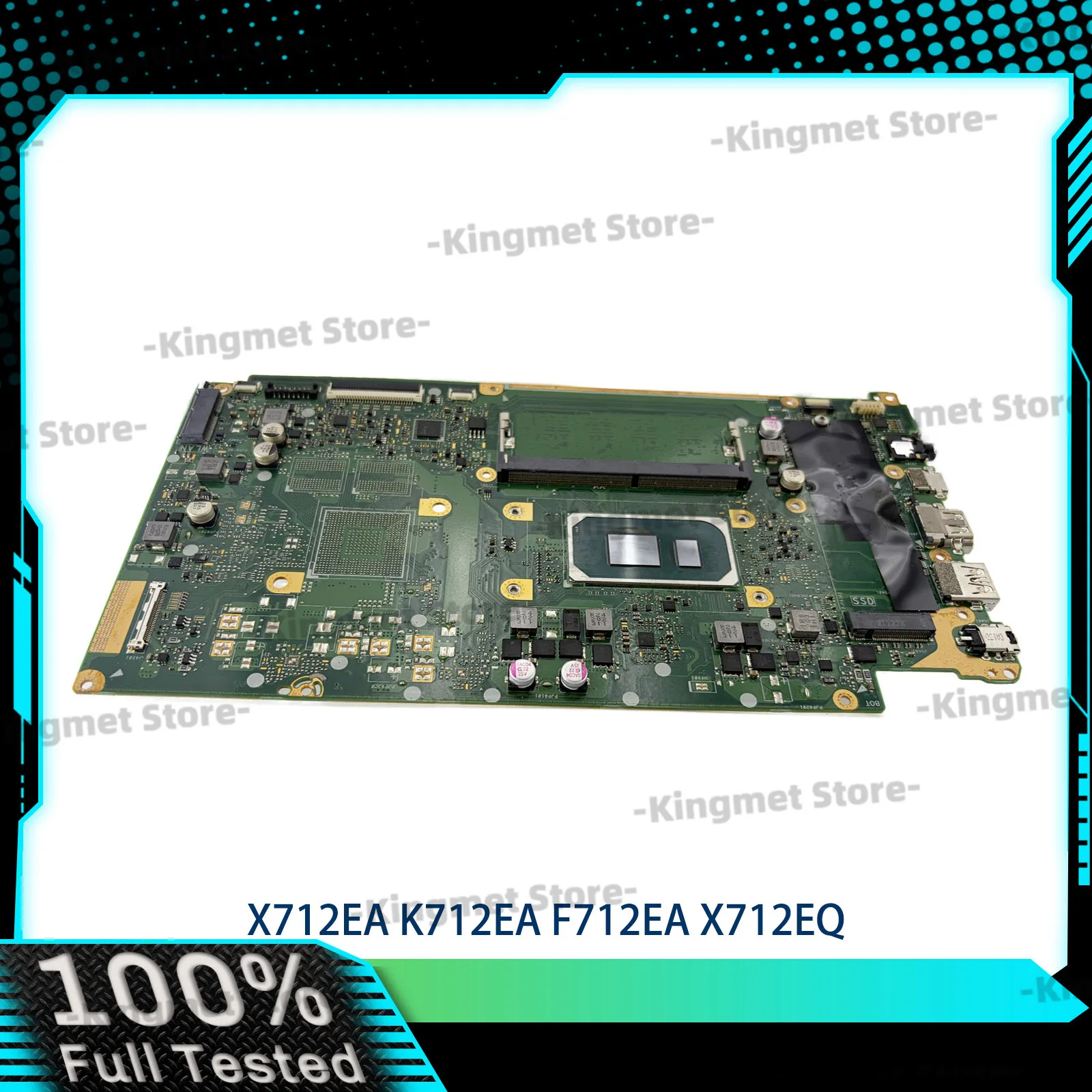 X712EA Laptop Motherboard For ASUS VivoBook K712E X712EA X712E X712EQ F712E Mainboard With 11th Gen I3 i5 i7 100% tests OK stk