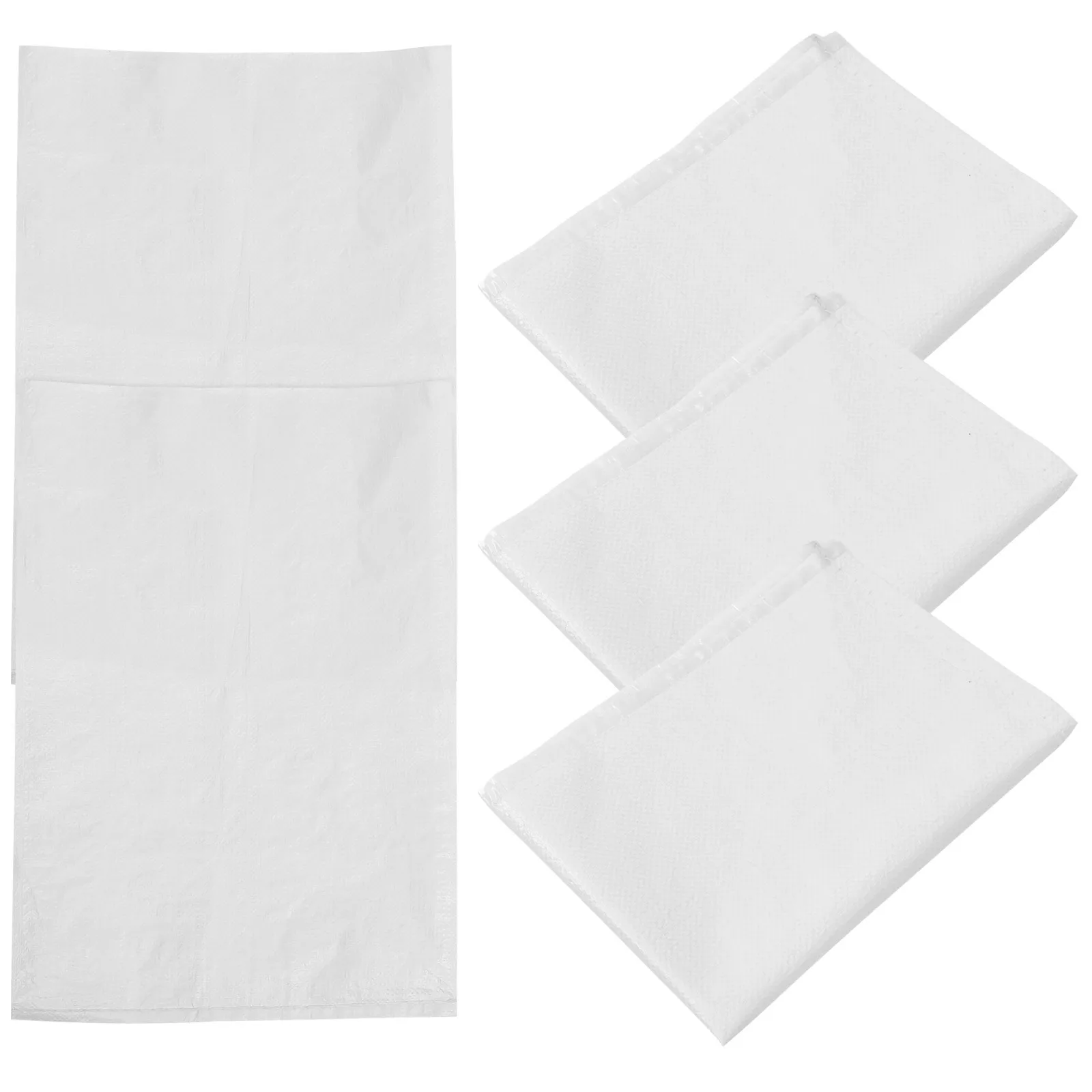 5Pcs Waterproof Woven Bags Fine Weave Technology Flood Barrier Bags Sandbags for Hurricane Emergency Preparedness