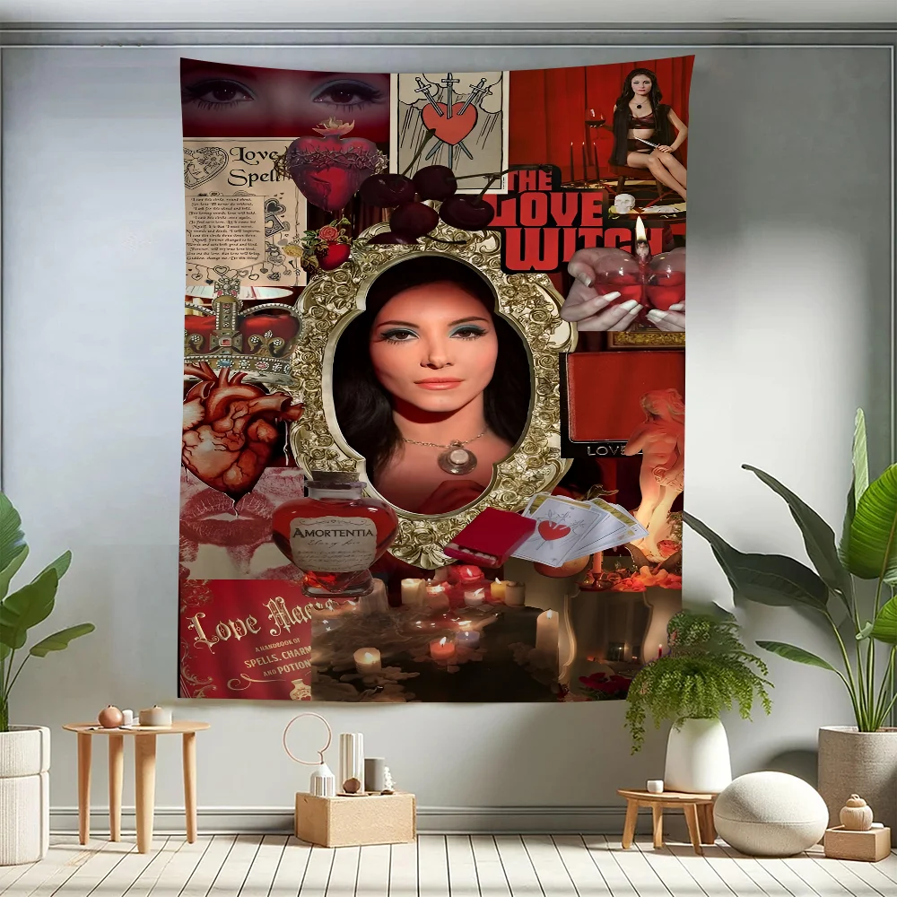 

Movie The Love Witch Hanging Bohemian Tapestry Bohemian Wall Tapestries Mandala Cheap Hippie Wall Hanging