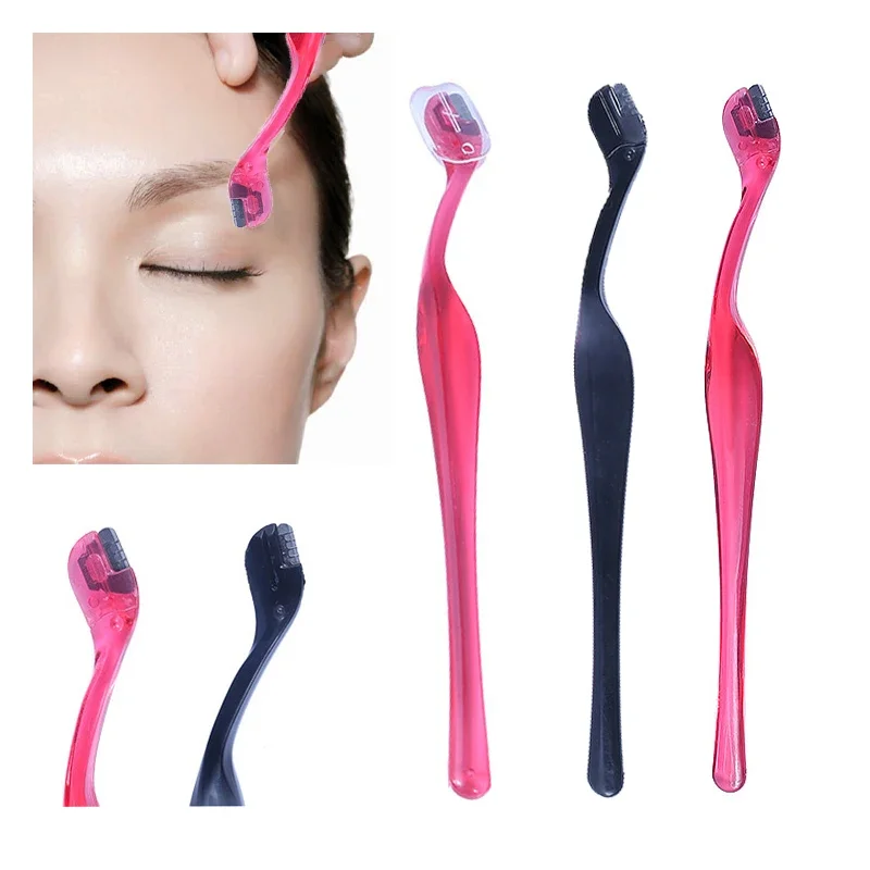 

1/3pcs Mini Eye Brow Shaping Blades Brow Shaver Knife Women Facial Razor Eyebrow Trimmers Face Hair Remover Beauty Make up Tools
