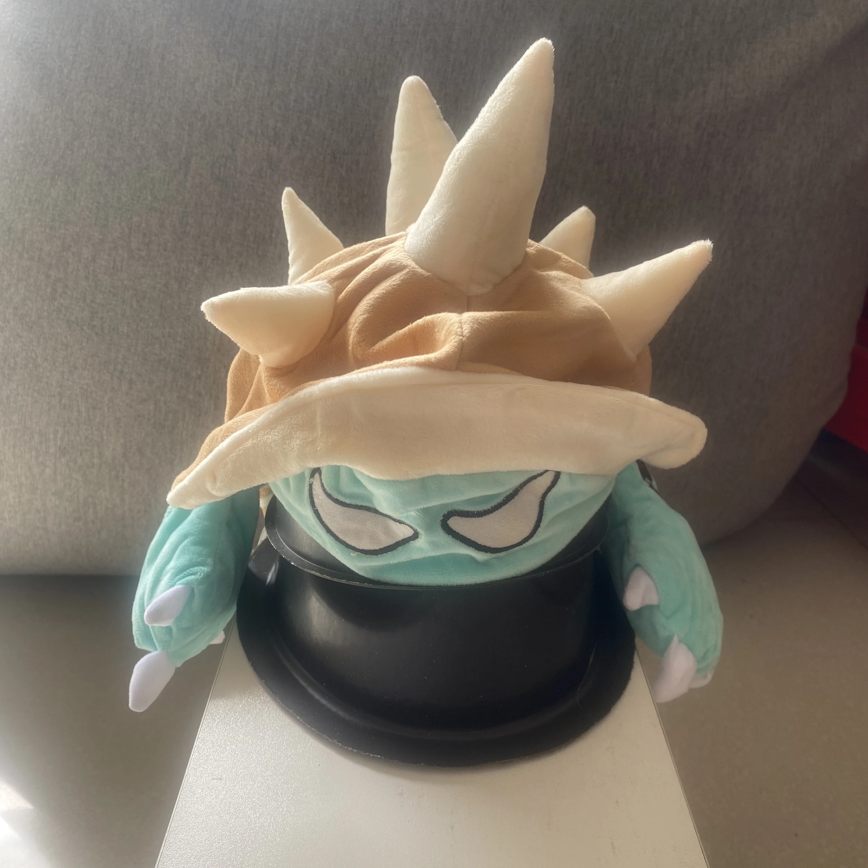 Juego popular Rammus cálido COSPLAY sombrero de felpa muñeca juguete suave
