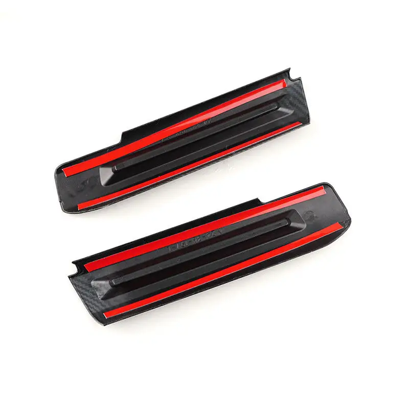 

Накладка на панель дверного подлокотника для Ford Mustang 2016-2022, текстура под карбон, ABS-пластик