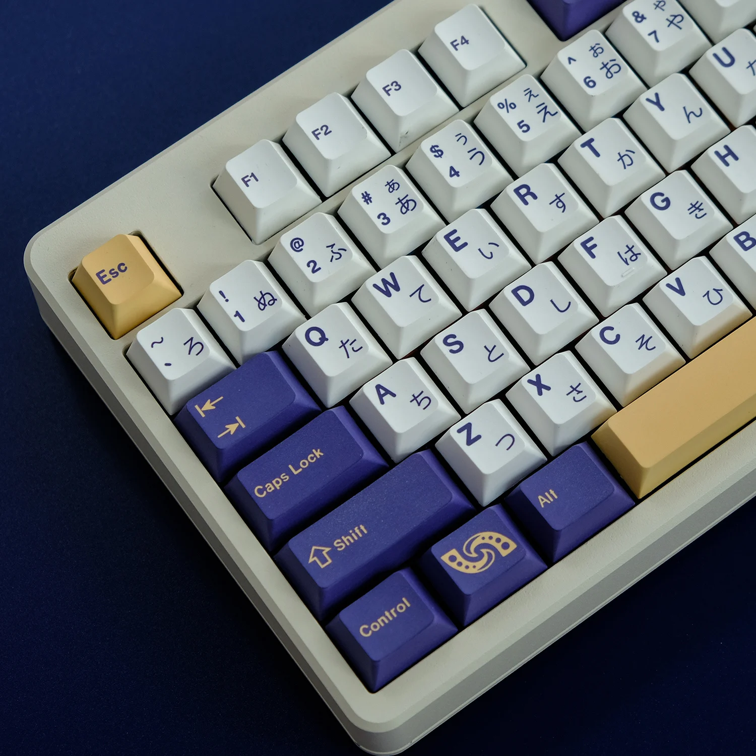 GMK Tako octopus pbt hot sublimation, personalized root original factory height keycap purple