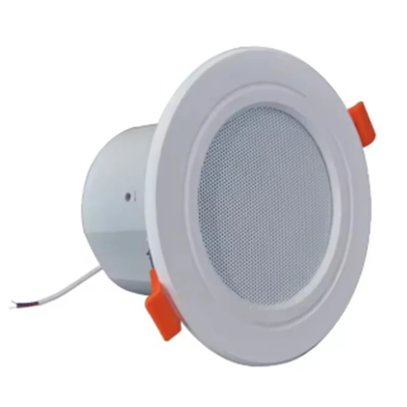 B34B-3Inch Ceiling Home Speaker 10W Moisture-Proof Full Range Music Speaker With Cover Fashion Home Audio System