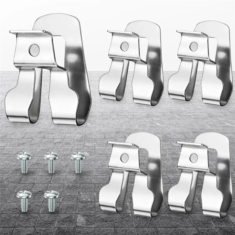 Belt Clip, 20Pcs Drill Clip For Tool Belt 633586002 636181001 Replacement Part With Screws, Stainless Steel Driver Hook-AA26