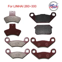 Vordere hintere Bremsbeläge für Linhai 260cc 300cc ATV Utv Buggy 4x4 32176f