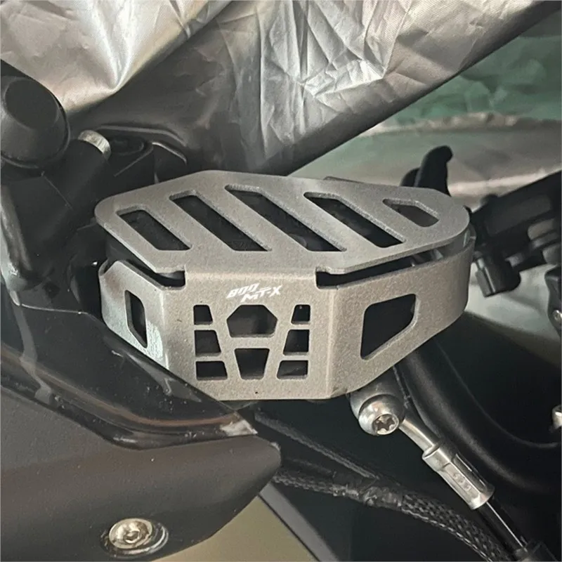 دراجة نارية 800MTX الجبهة الخلفية سائل الفرامل خزان الحرس غطاء حامي ل CFMOTO CF MOTO 800MT-X 800 MTX 800 MT-X 2024 2025