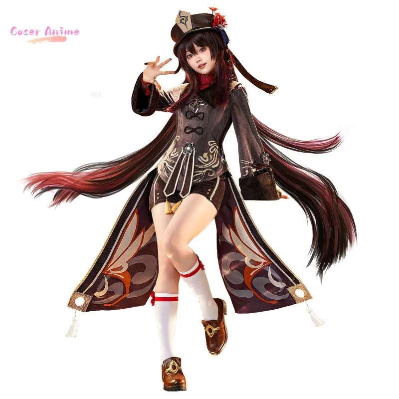 【Coser】أزياء هو تاو التأثيرية لعبة جينشين إمباكت زي الهالوين كرنفال حفلة عيد الميلاد لعب الأدوار الملابس