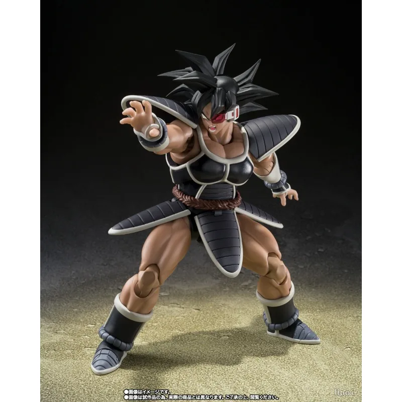 In Stock Original Bandai SHF Dragon Ball Z Bardock Turles with Effects Brand New Anime Action Figure Toys Gifts Model Doll - view 4