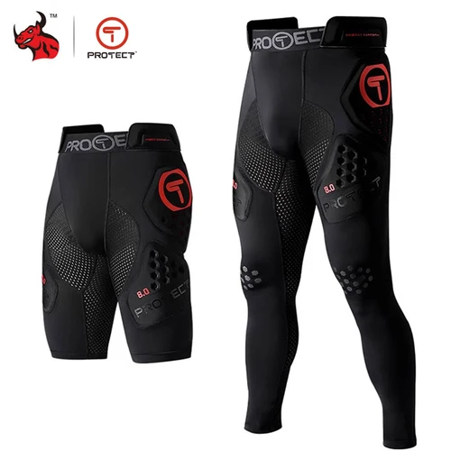 Pantalones transpirables para motociclismo con armadura de rodilla y cadera, equipo de protección ligero para Motocross, conducción en la calle, certificado CE
