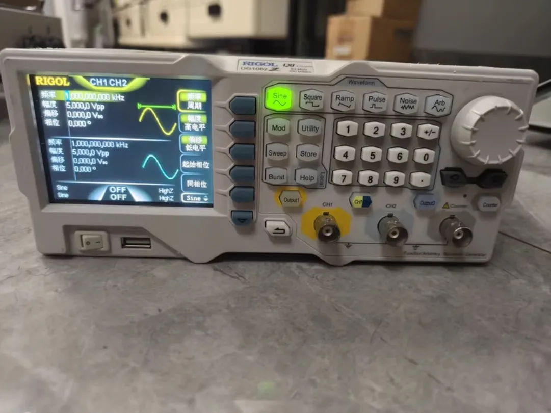 RIGOL DG1062Z Arbitrary Waveform Function Generator 60MHZ Signal Generator Function Arbitrary 2 Output Channels#xhd